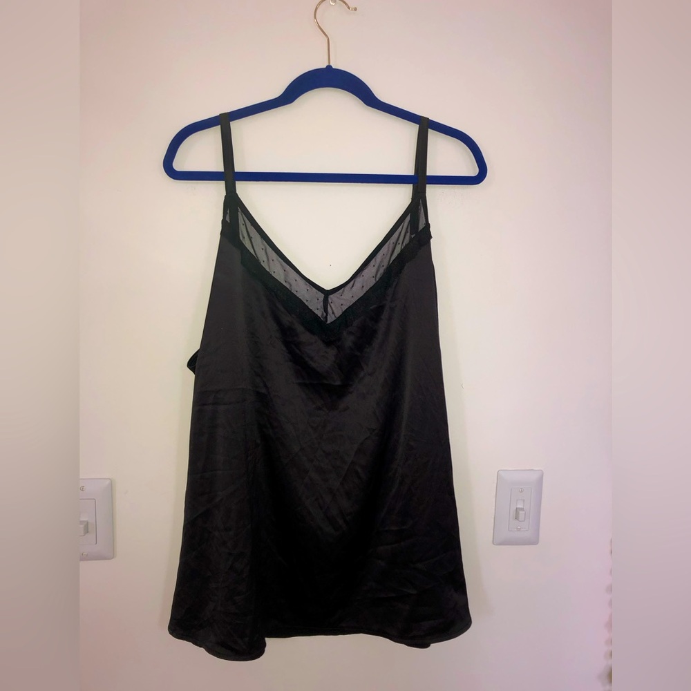 silk night gown/top